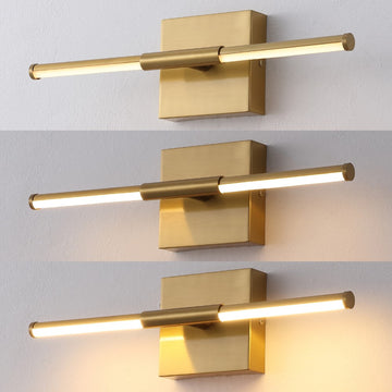 Makena Modern Minimalist Dimmable Integrated LED Metal Wall Sconce